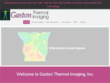 Tablet Screenshot of gastonthermalimaging.com